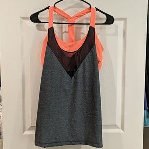 Under Armour Workout Tank with Built in Sports Bra
